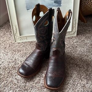 Boulet square toed Cowboy Boots